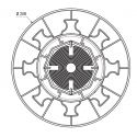 Zelfnivellerende terrasdrager voor tegels of rooster - 65/95 mm - JOUPLAST