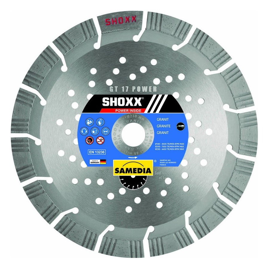 Disque Diamant Shoxx Gt17 Power