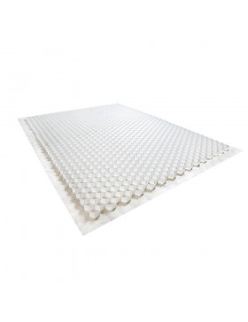 Stabilisateur de graviers 1,92 m² - Blanc - 120 X 160 X 3 cm Blanc - Rinno Gravel