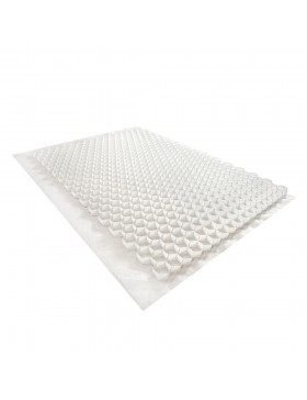 Stabilisateur de graviers 0,96 m² - Blanc - 120 X 80 X 3 cm Blanc - Rinno Gravel