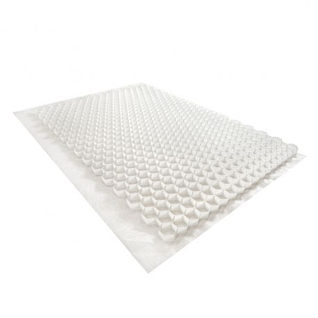 Stabilisateur de graviers 0,96 m² - Blanc - 120 X 80 X 3 cm Blanc - Rinno Gravel