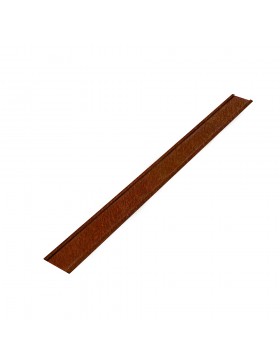 Bordure EasyFix LI 100 Corten - Longueur 120 cm - Hauteur : 10 cm