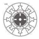 Verstelbare terrasdragers voor balken - 40/60 mm - JOUPLAST