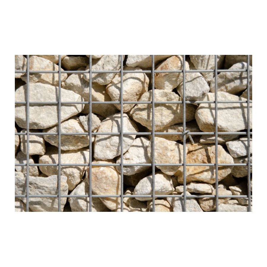 Gabion rempli - 200 x 100 x 50 cm - Maille : 5 x 10 cm