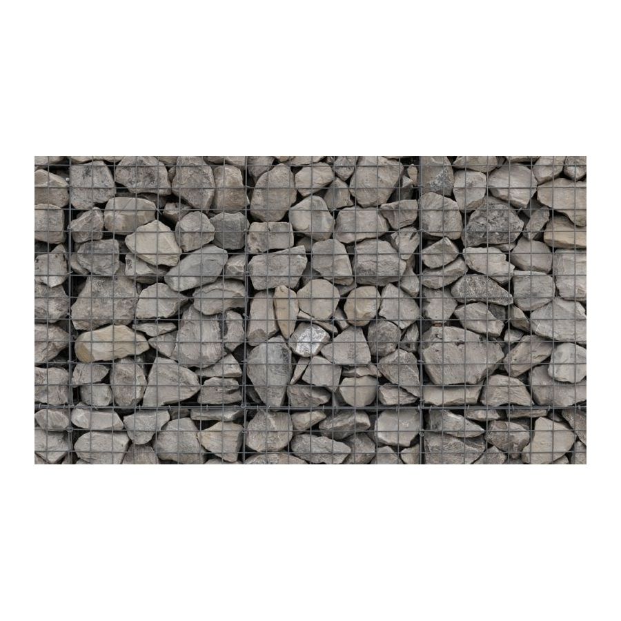 Gabion rempli - 150 x 100 x 100 cm - Maille : 5 x 10 cm