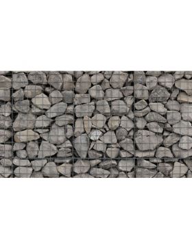 Gabion rempli - 100 x 100 x 100 cm - Maille : 5 x 10 cm