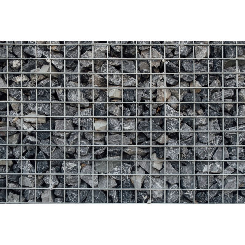 Gabion rempli - 200 x 100 x 100 cm - Maille : 5 x 10 cm