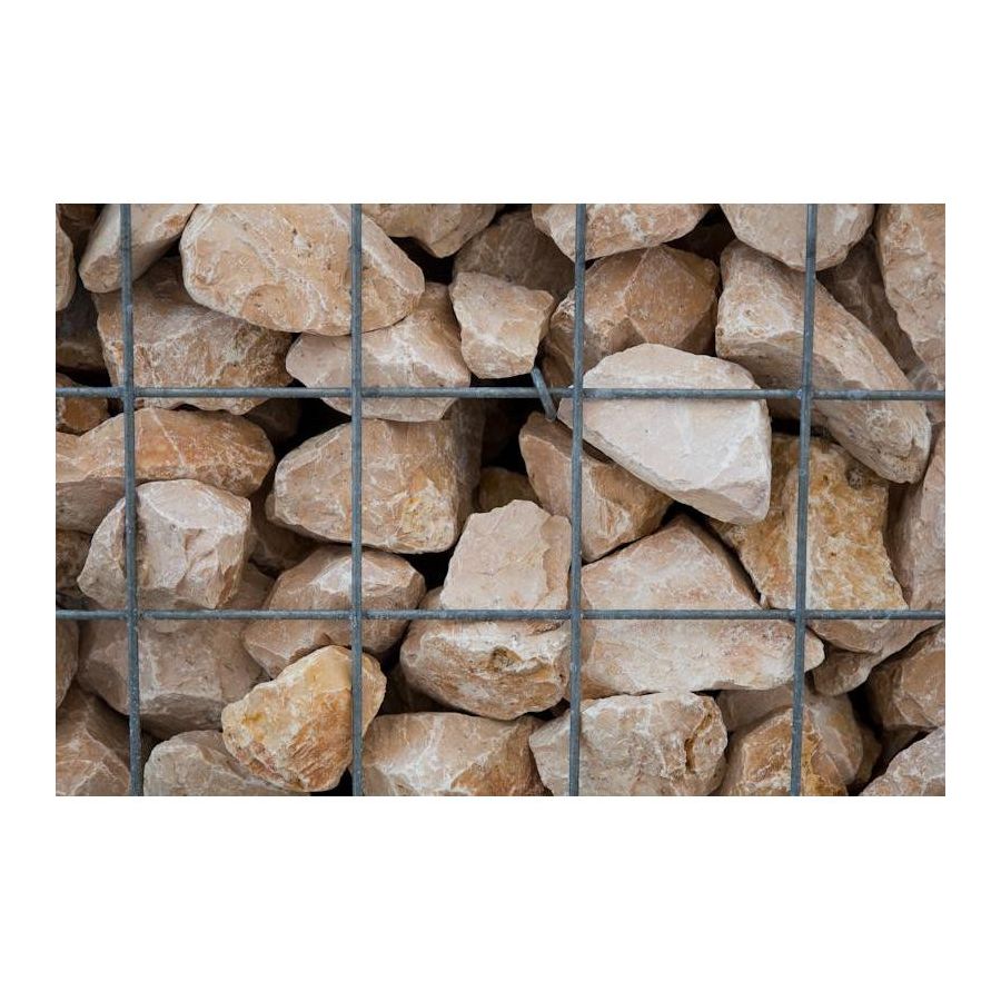 Gabion rempli - 200 x 100 x 100 cm - Maille : 5 x 10 cm