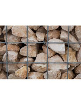 Gabion rempli - 200 x 100 x 100 cm - Maille : 5 x 10 cm