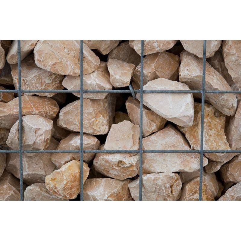 Gabion rempli - 150 x 100 x 100 cm - Maille : 5 x 10 cm