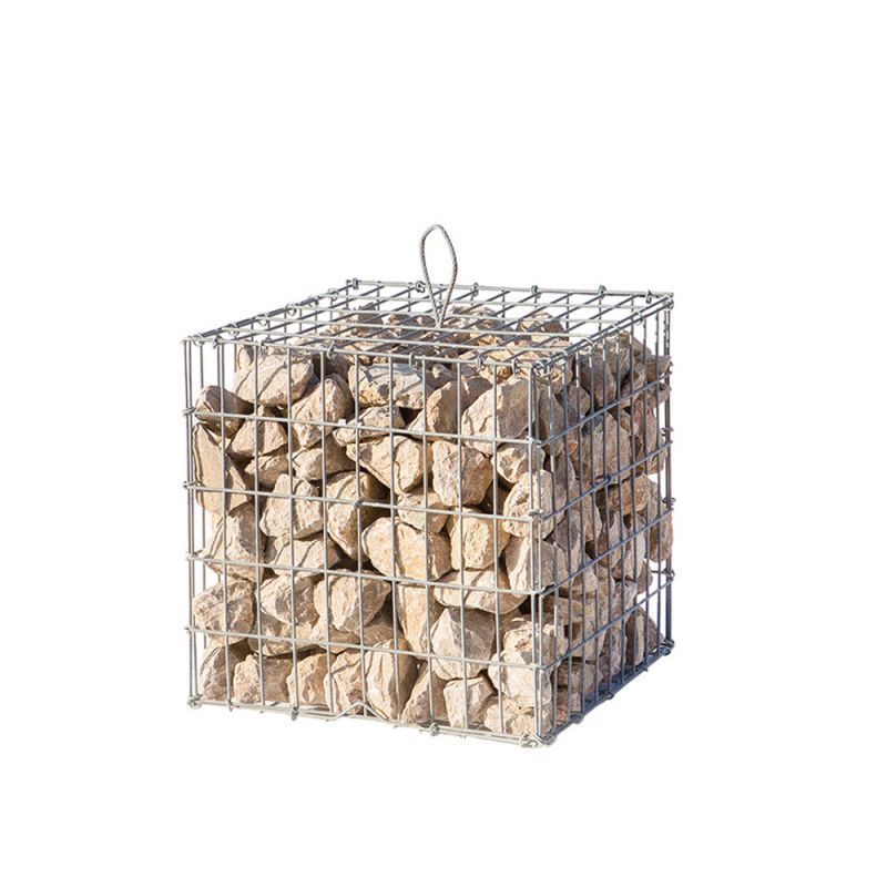 Gabion rempli - 100 x 100 x 100 cm - Maille : 5 x 10 cm