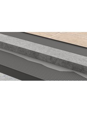 Natte de drainage P985 (15m x 1m)