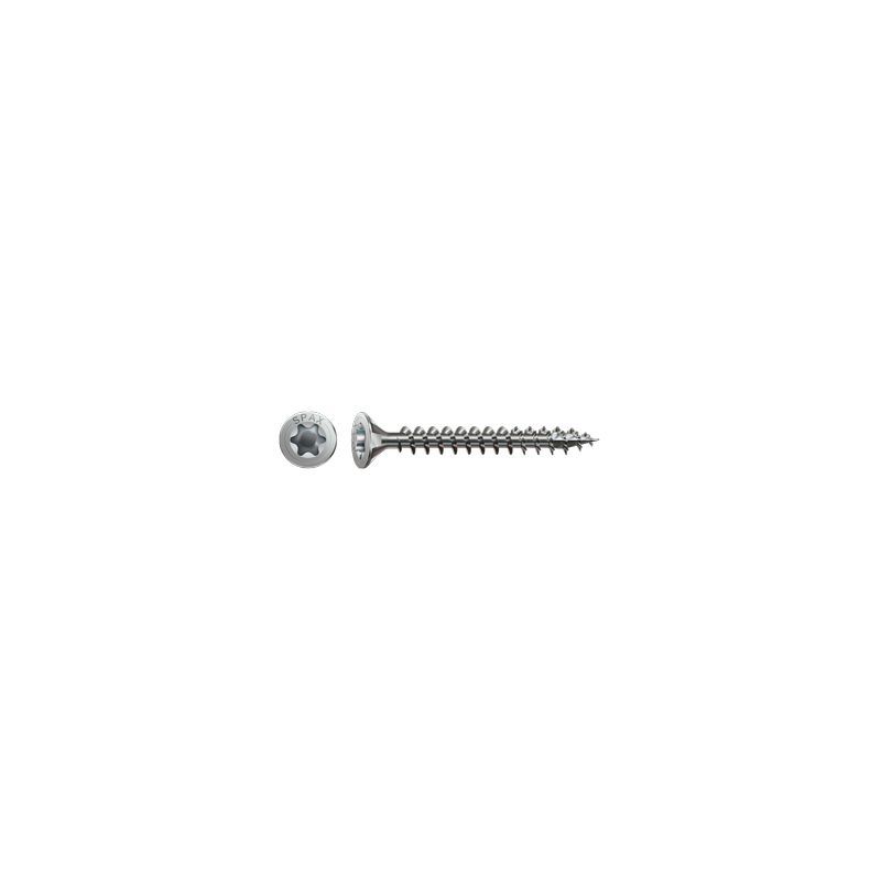 Vis Spax universelle T-Star+ inox A2 5 x 50/32 mm Torx T20 filetage partiel 200 vis