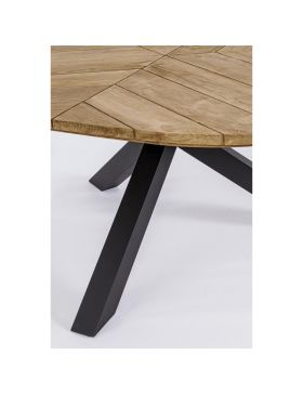 Table de Jardin 8 places PALMDALE Carbone