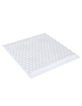 Stabilisateur de gravier 129 XS 800 x 800 x 29 mm Blanc Nidagravel