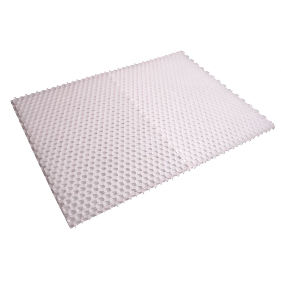 Stabilisateur de gravier emboitable BLANC 1166 x 1600 x 30 mm - Alveplac - Jouplast