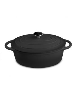 Casserole ovale Satin Black 29 cm