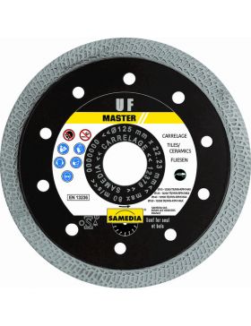 Disque diamanté pour carrelage et céramique - UF Master - 230 x 22.23 mm