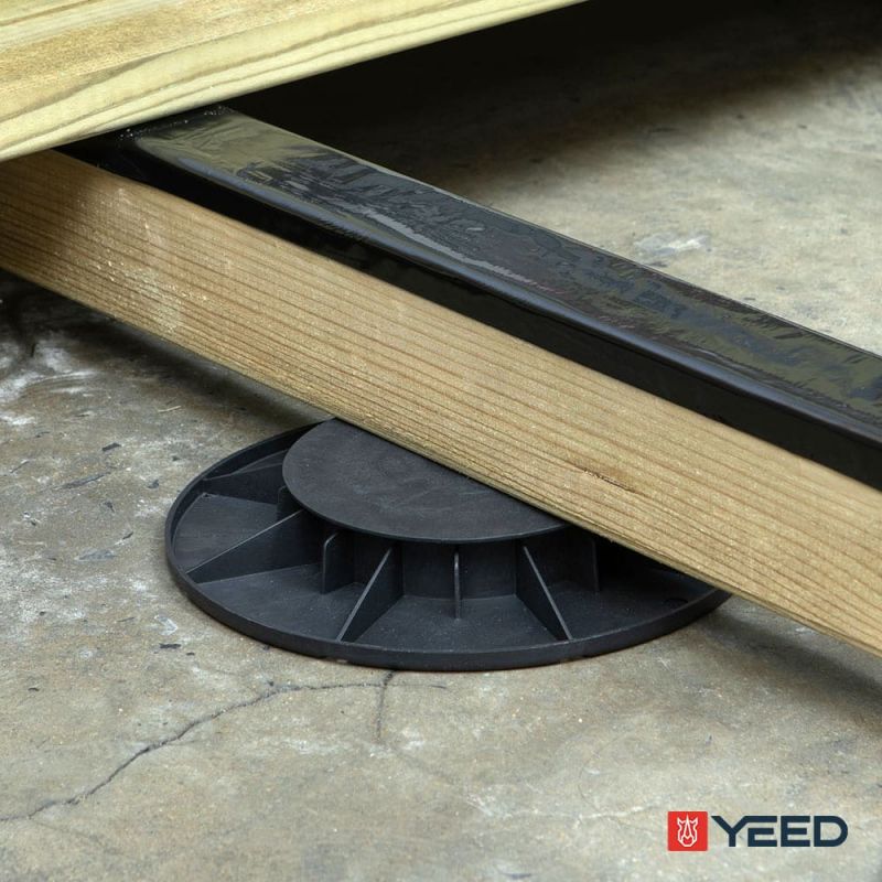 Verstelbare terrasdrager voor balk 25/40 mm - YEED