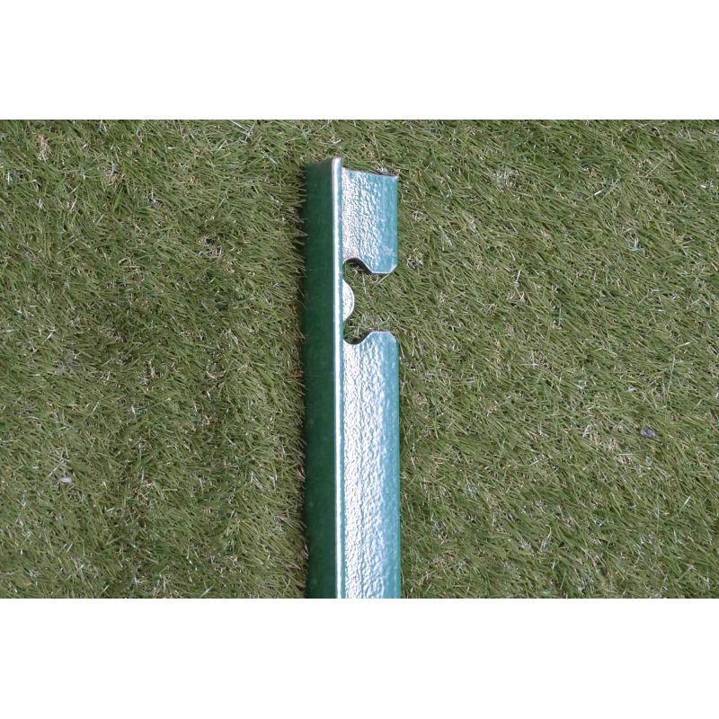 Piquet TE intermediaire epoly vert 40x40x4,5mm ht2,5m - DESTOCKAGE