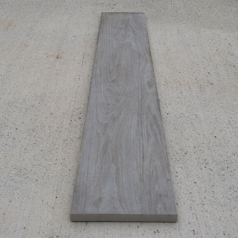 Carrelage gris cérame 20x120x2 imitation bois gris clair