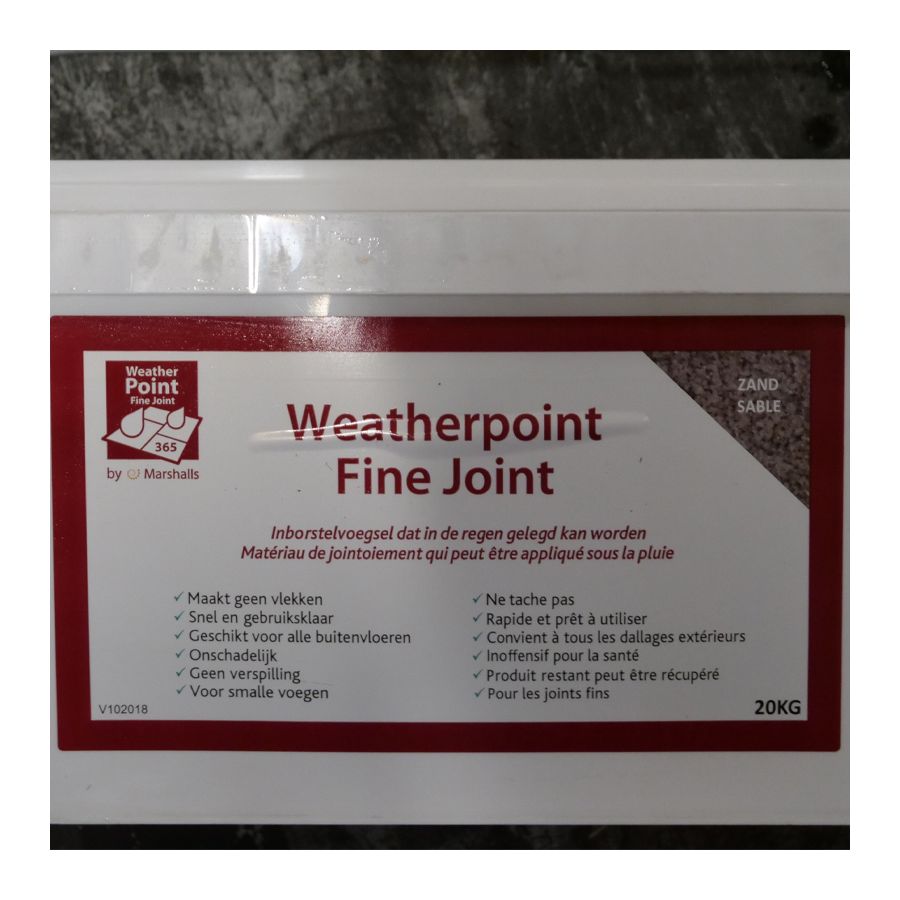 Accessoires Weatherpoint Fine joint Sable